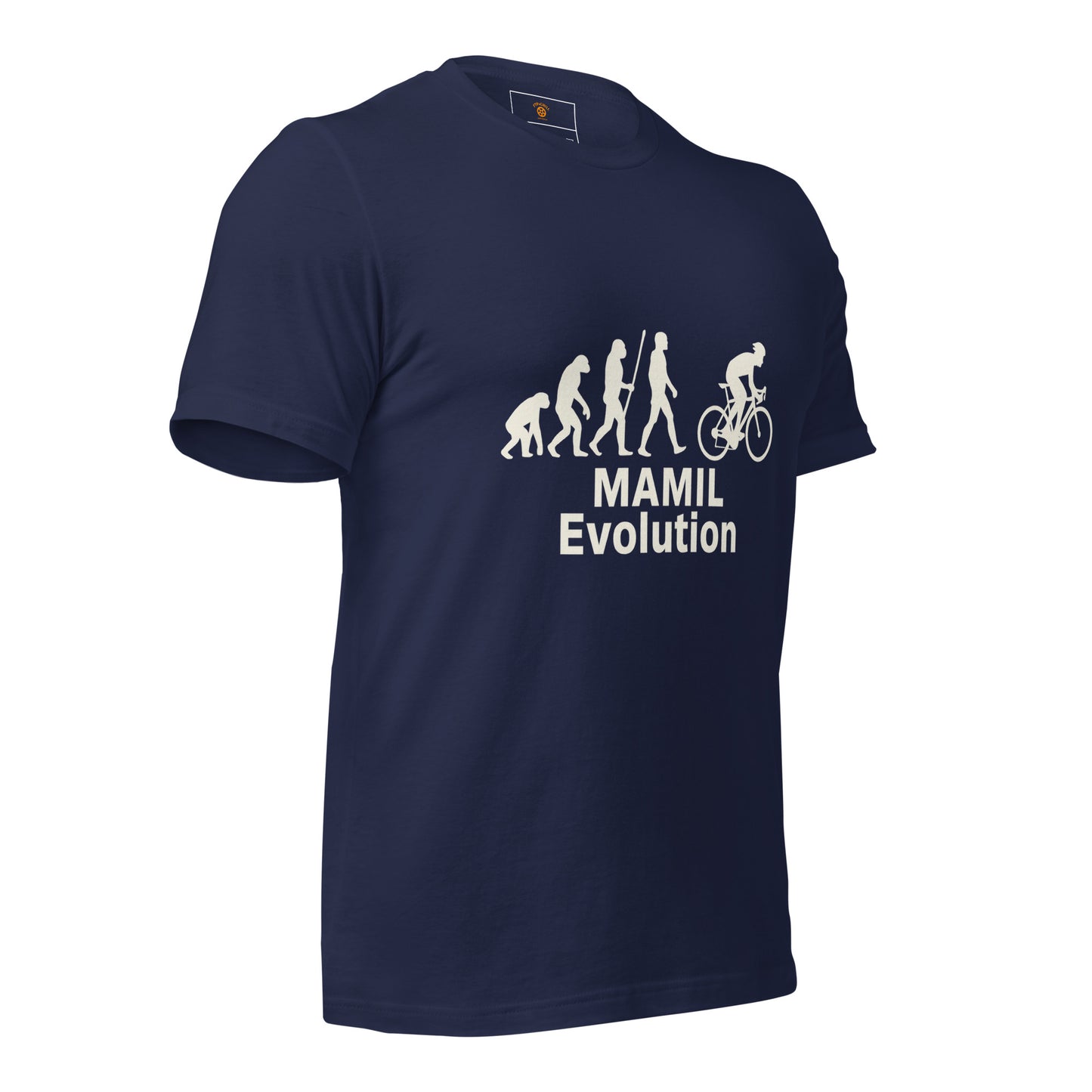 MAMIL evolution funny cycling shirt for dads and road cyclists