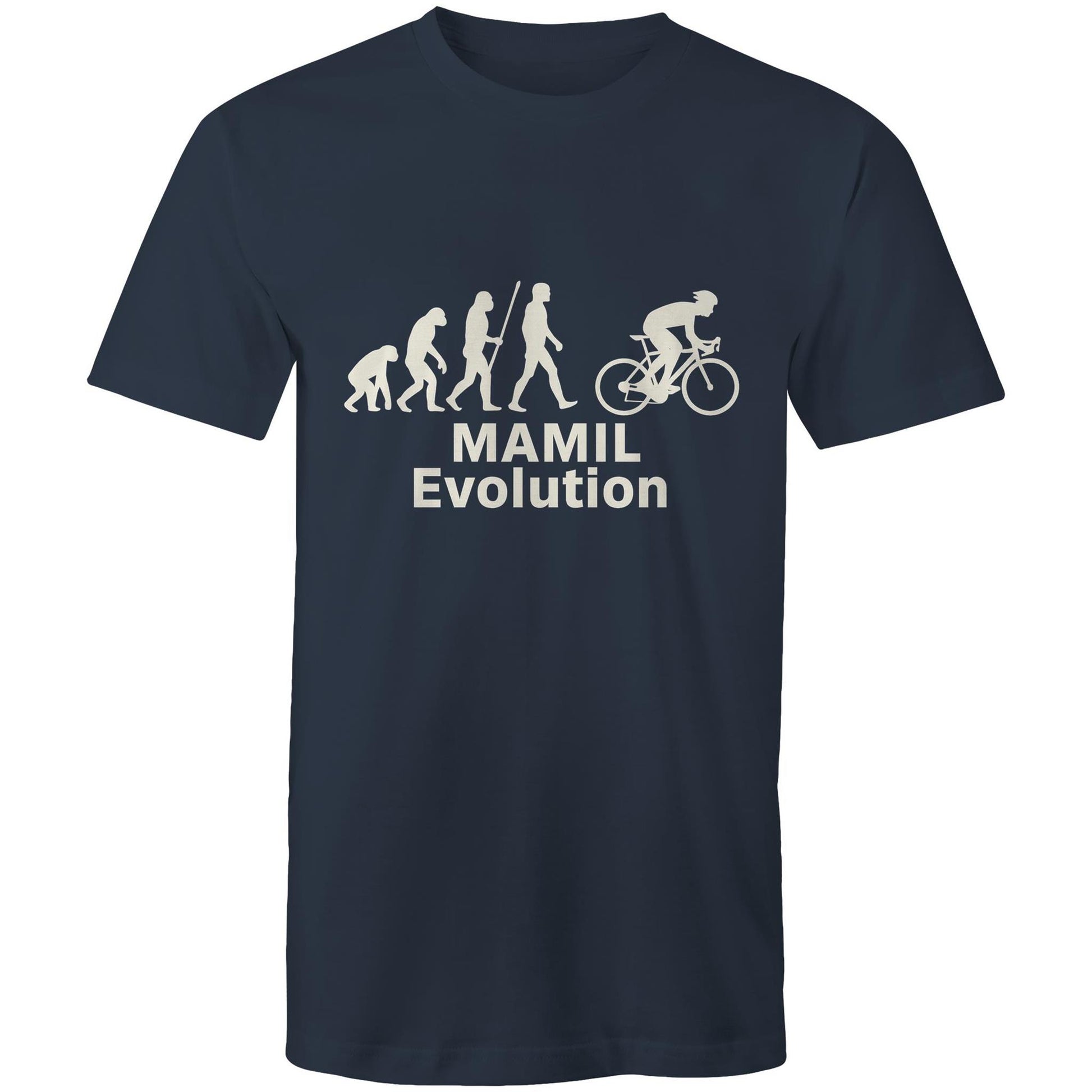 Mamil evolution navy tee