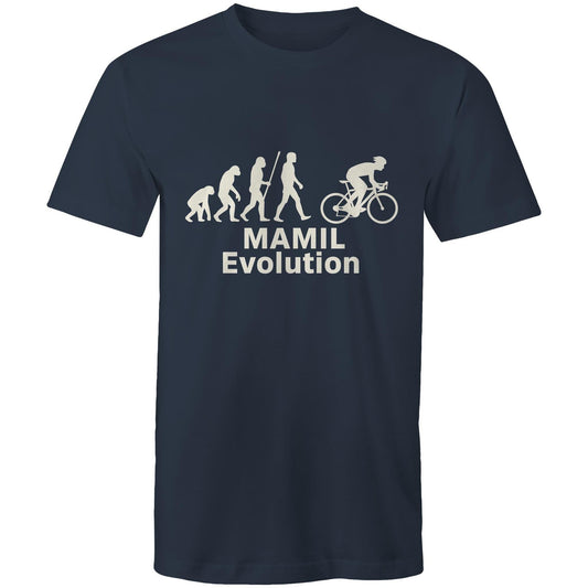 Mamil evolution navy tee