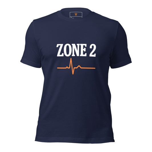 Zone 2 cycling t-shirt – funny endurance training Zone 2 tee