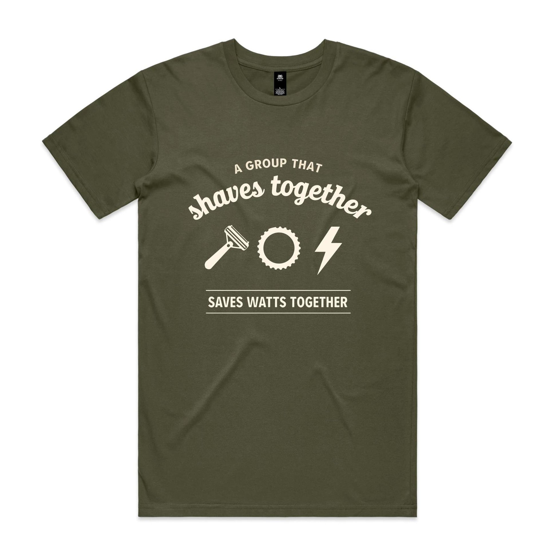 a group that shaves together stays together