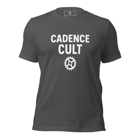 Cadence Cult cycling t-shirt – funny cadence RPM cycling tee gift idea