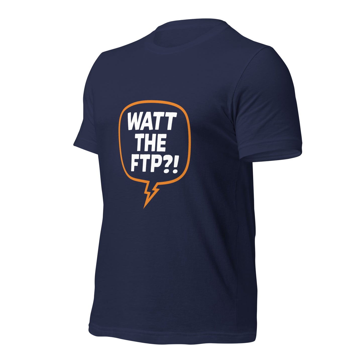 Watt the FTP cycling t-shirt – funny FTP power cycling tee