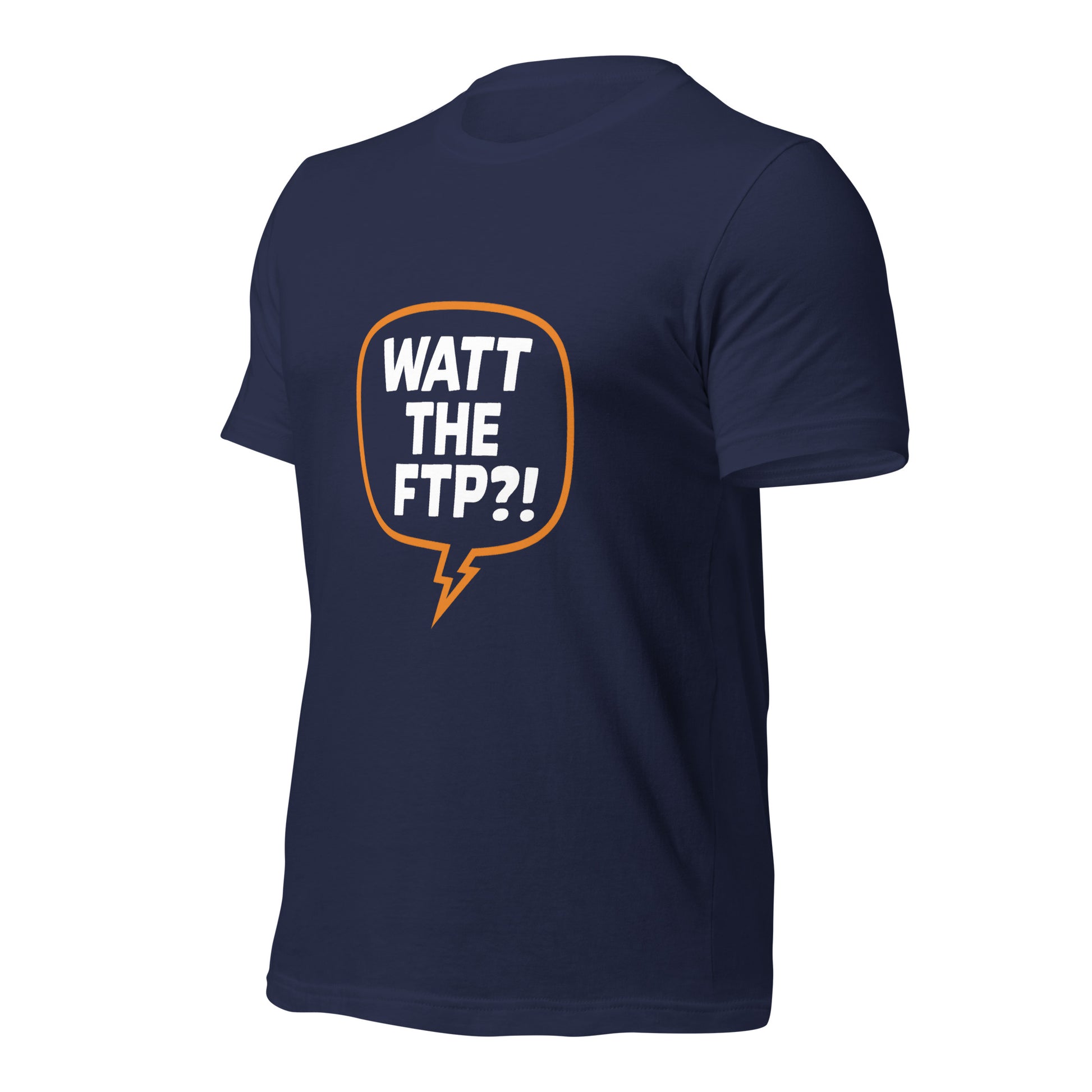 Watt the FTP cycling t-shirt – funny FTP power cycling tee