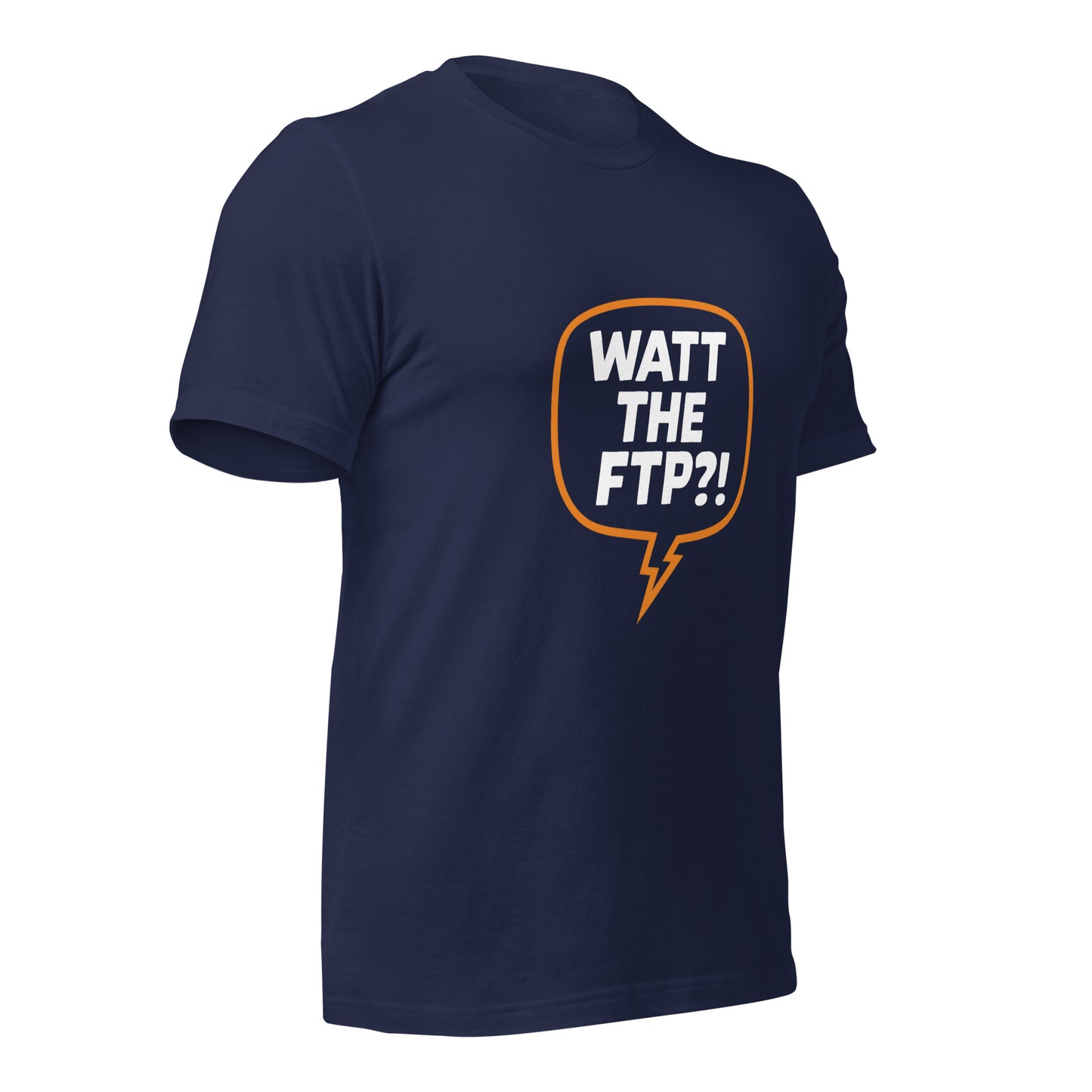 Watt the FTP cycling t-shirt – funny FTP power cycling tee